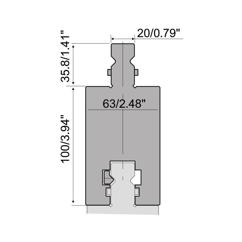 AD21 - Intermediates and Punch Adapters - Rolleri S.p.A.